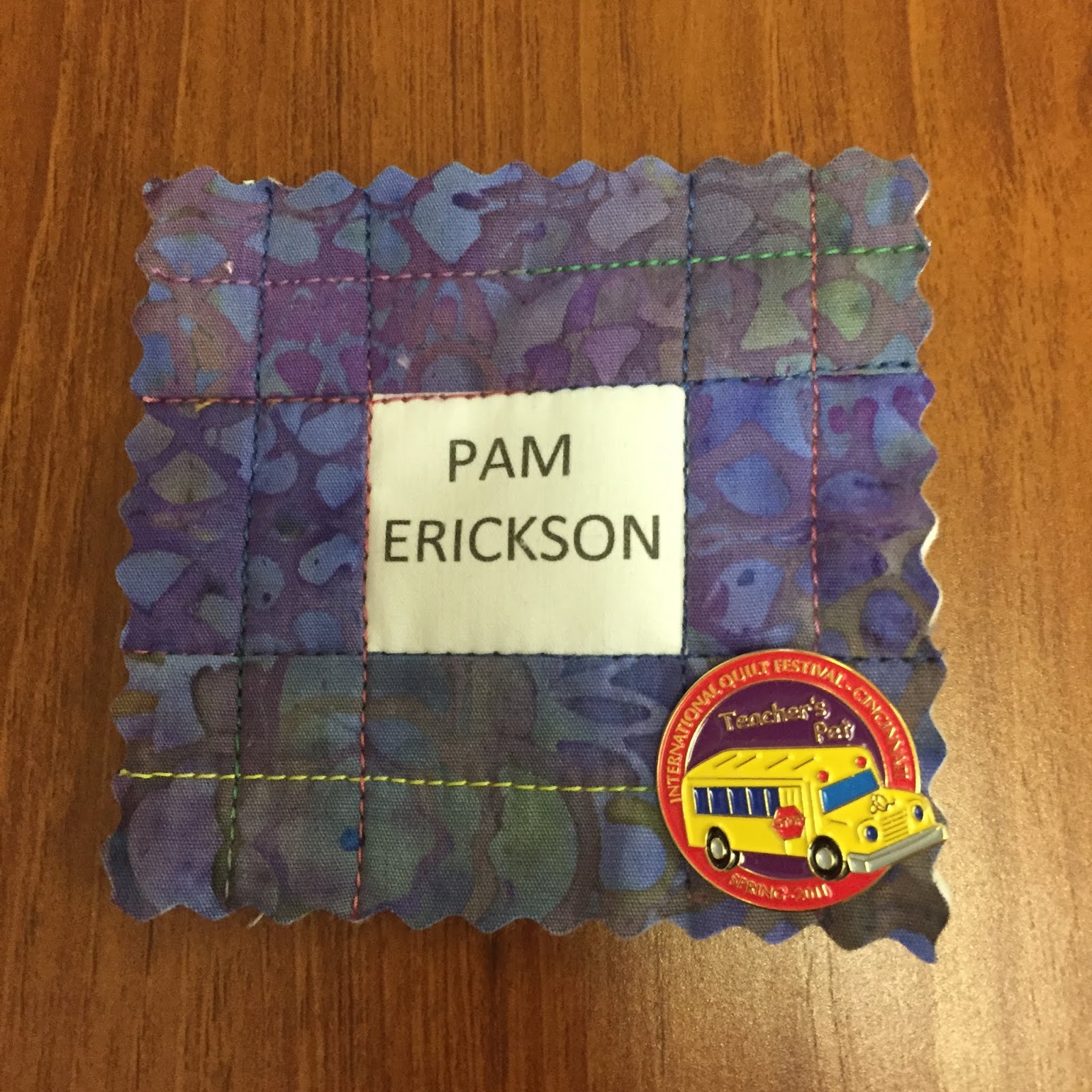 My Joyful Journey Fabric Name TagsHow to Make Them