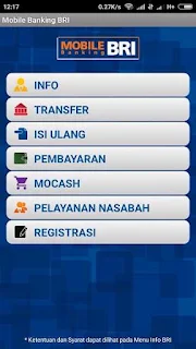 Info Saldo Mobile Banking BRI