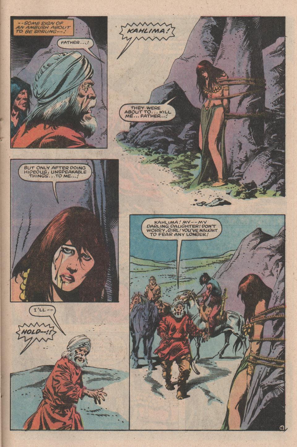 Read online Conan the Barbarian (1970) comic -  Issue #158 - 16