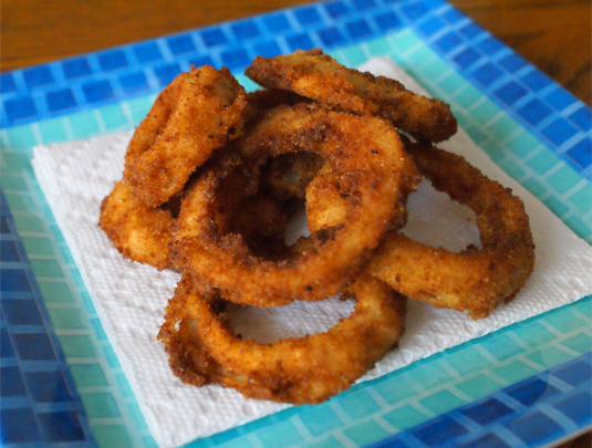 Onion Rings made from scratch