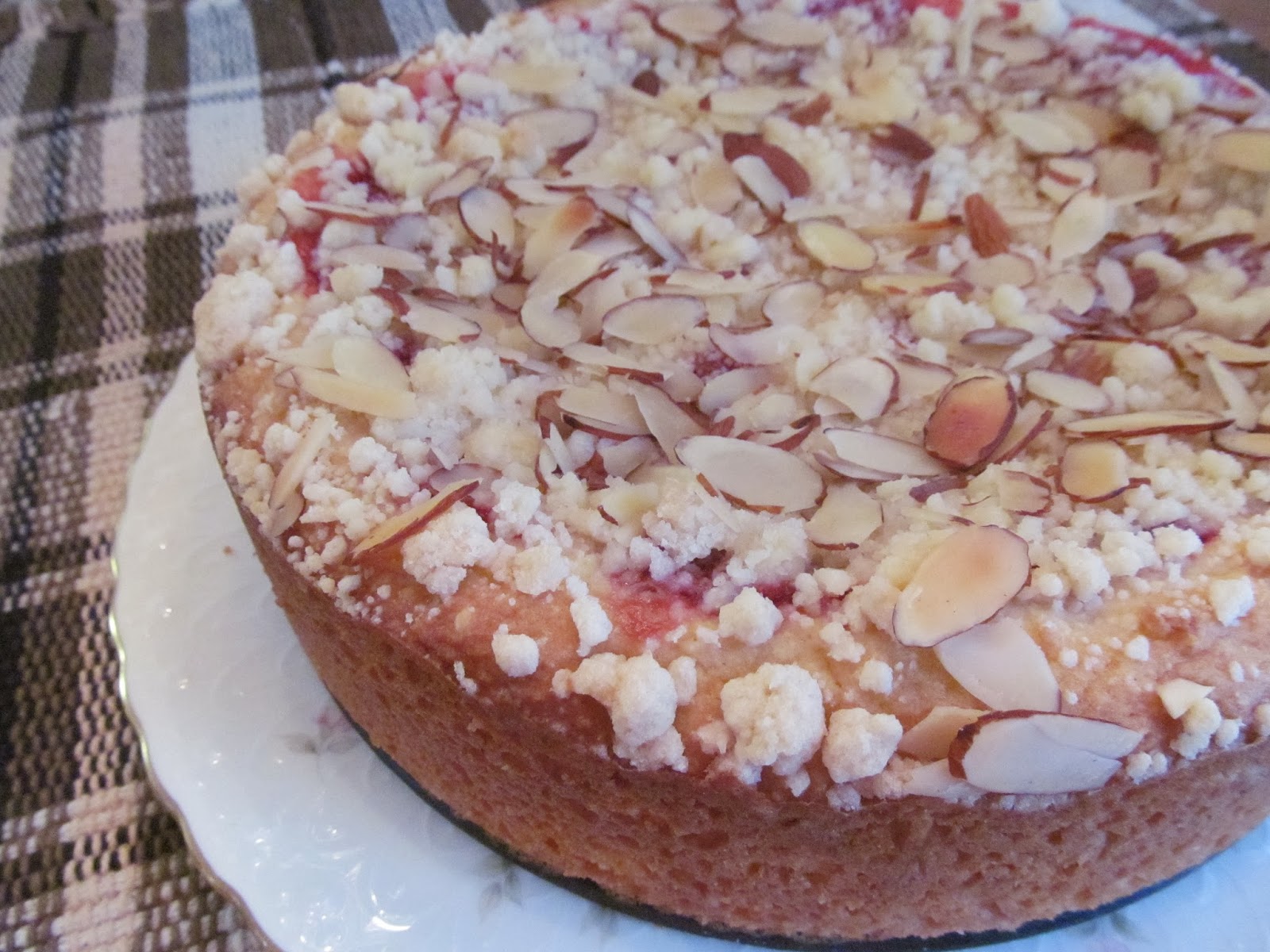 Home Joys Flo's Cakes Cherry Cream Cheese Coffee Cake