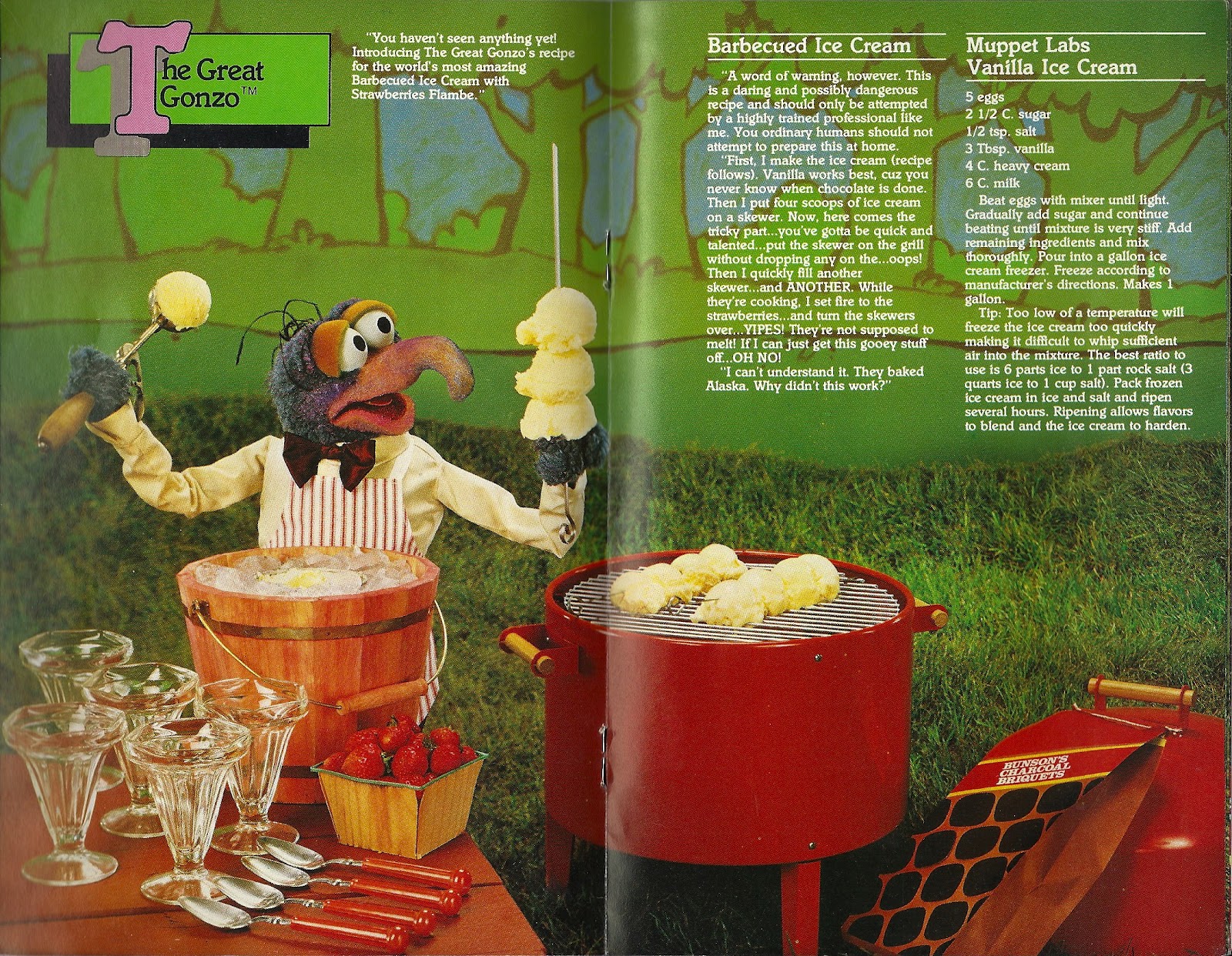 Gonzo's Barbequed Ice Cream