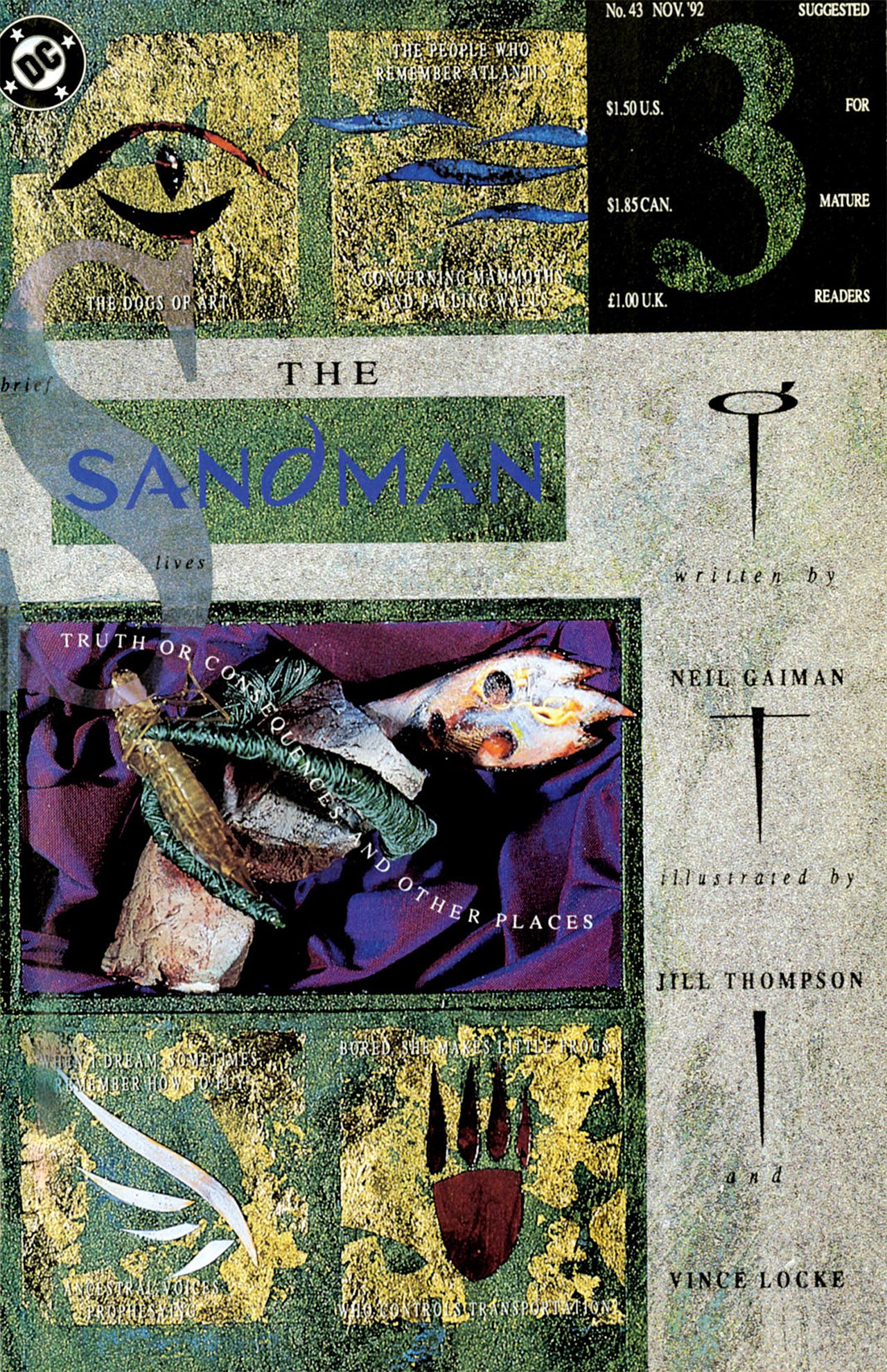 Read online The Sandman (1989) comic -  Issue #43 - 1