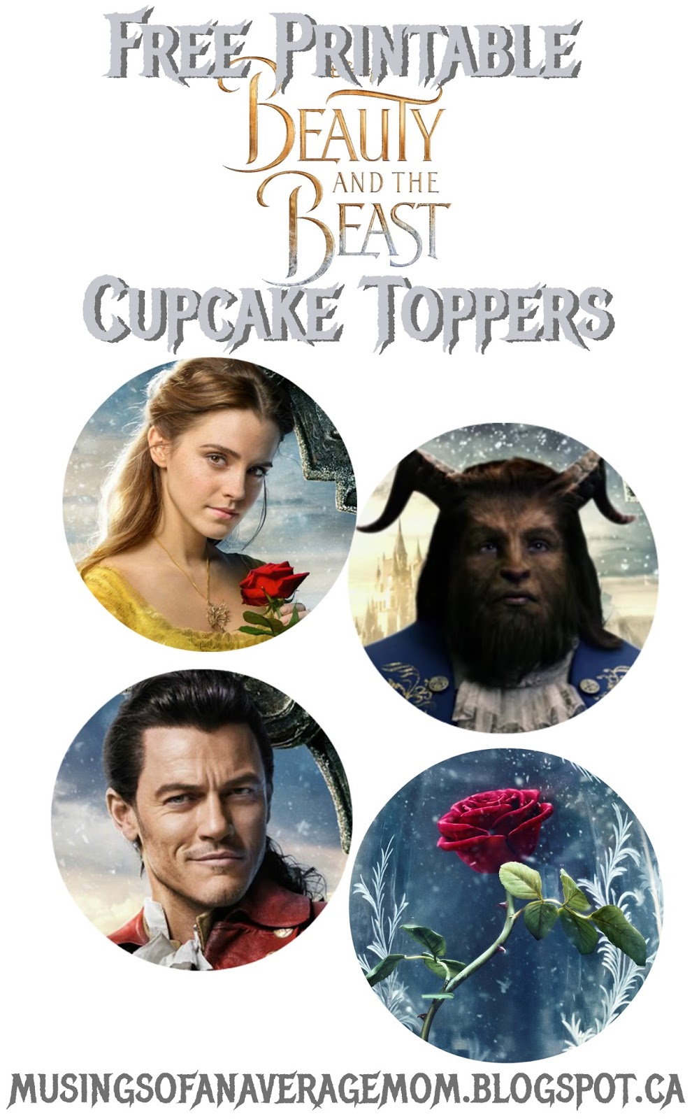 musings-of-an-average-mom-beauty-and-the-beast-cupcake-toppers