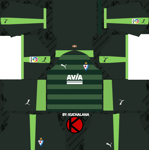 SD Eibar 2018/19 Kit - Dream League Soccer Kits - Kuchalana