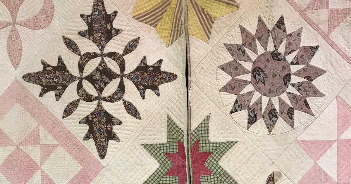 Textile Time Travels Two Antique Quilts from Maine and one is a