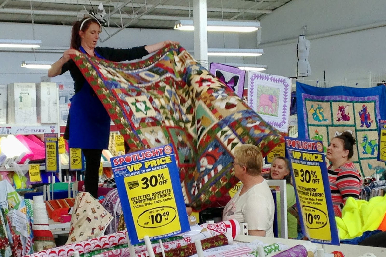 Bendigo Lioness Spotlight Quilting Expo 2014