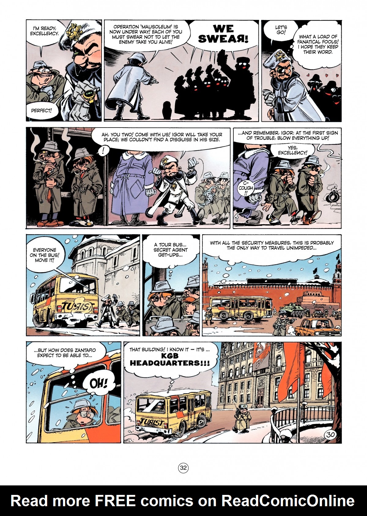 Read online Spirou & Fantasio (2009) comic -  Issue #6 - 32