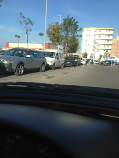 Colas en la Frontera de Melilla