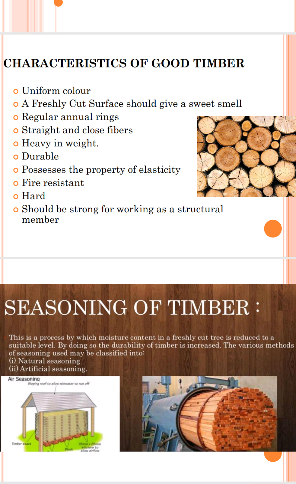 timber breif notes,bc 5th sem