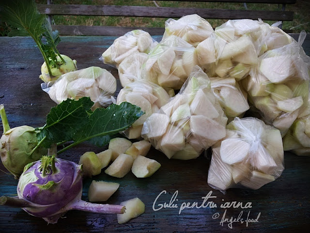 Gulii conservate pentru iarna