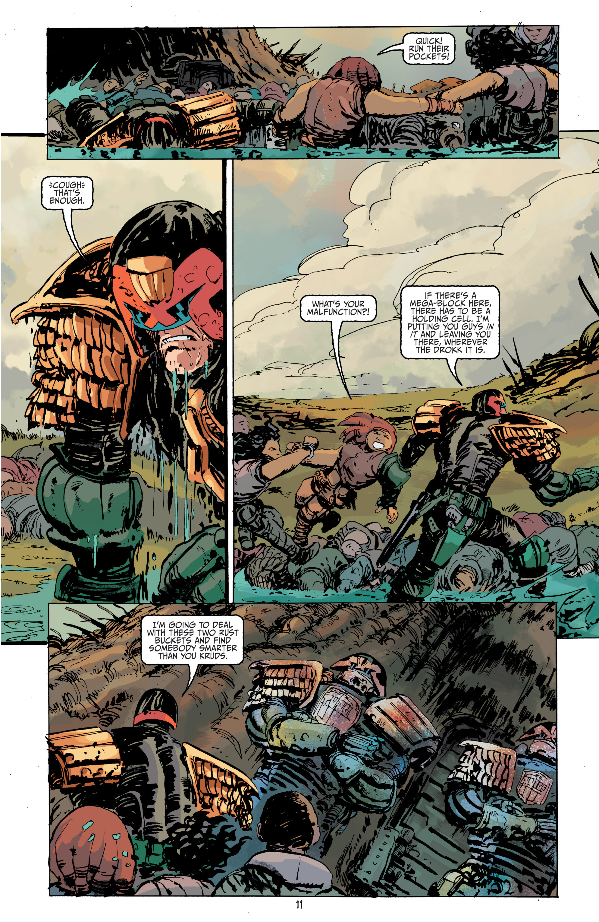 Read online Judge Dredd (2015) comic -  Issue #1 - 16