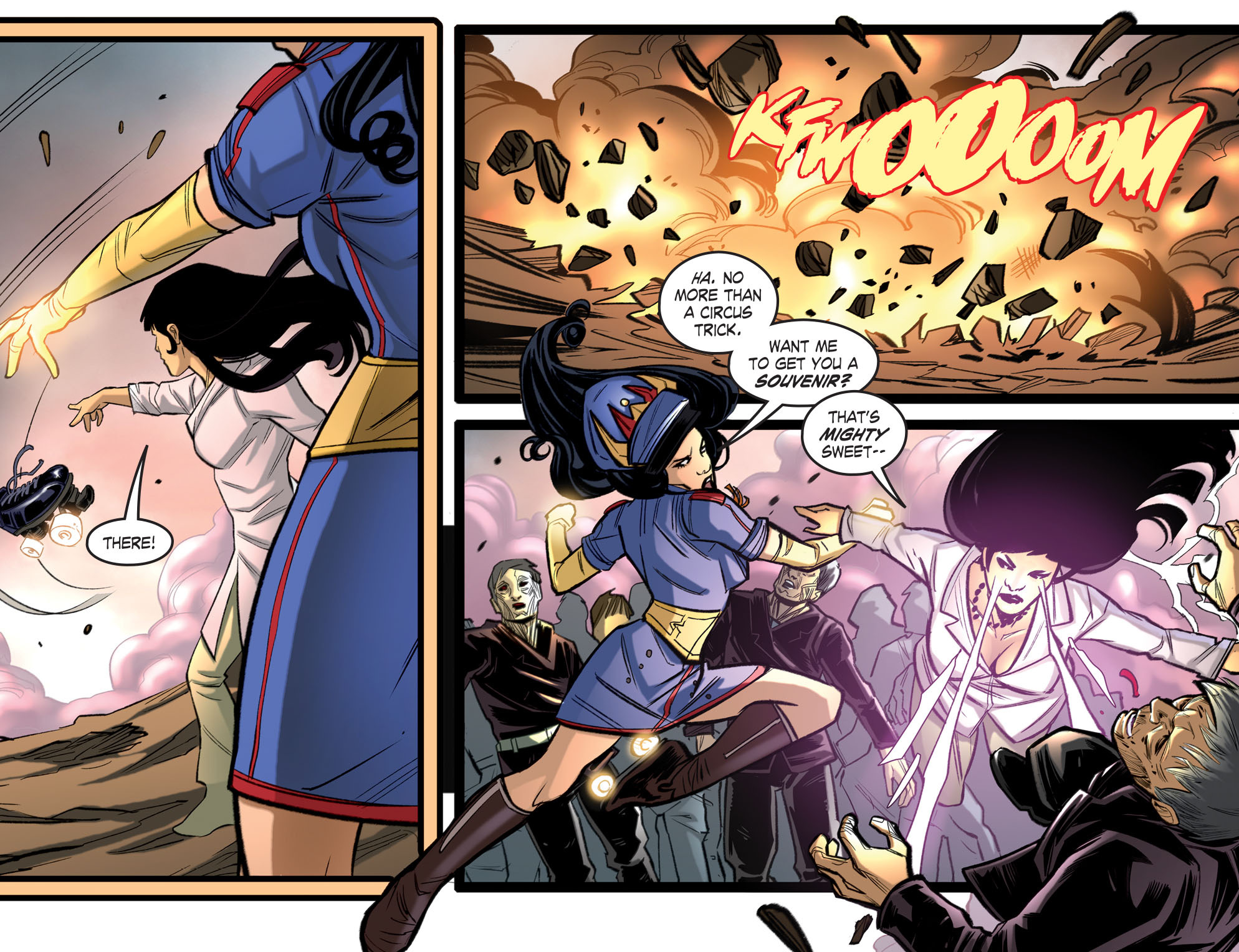 Read online DC Comics: Bombshells comic -  Issue #32 - 20