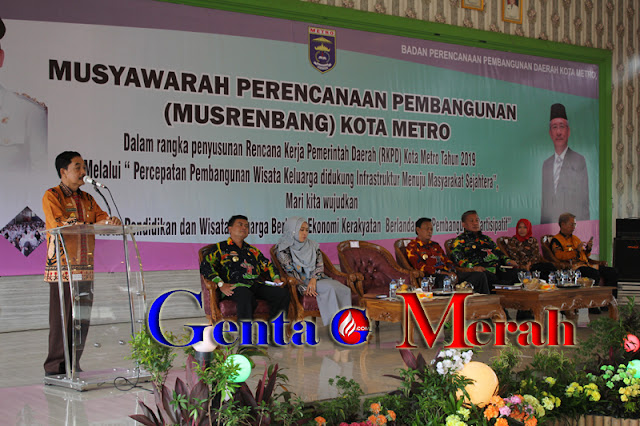 Pairin : 2019 Merupakan Tahun Wujudkan Visi-Misi Kota Metro
