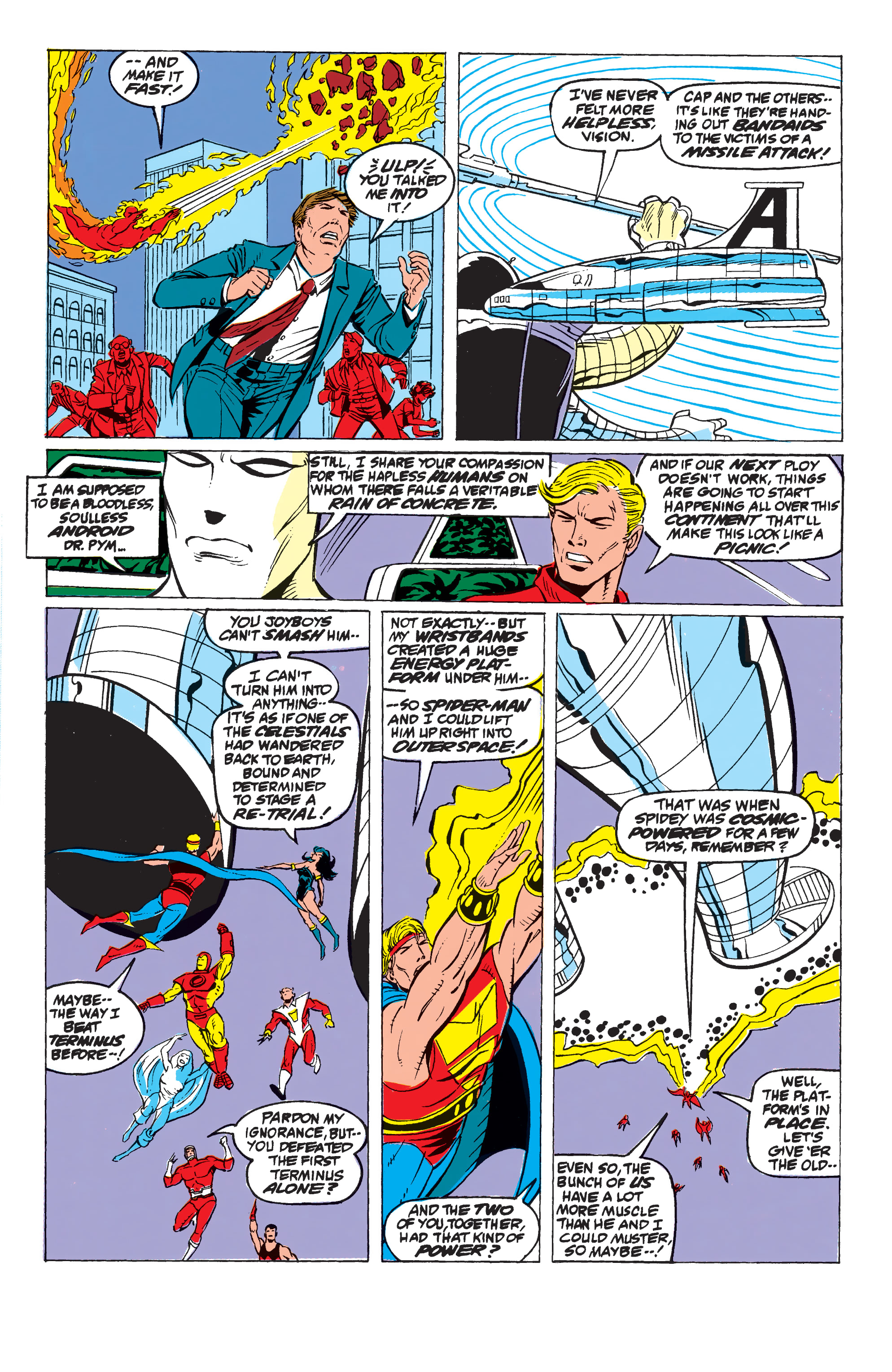 Read online Avengers West Coast Epic Collection: How The West Was Won comic -  Issue #Avengers West Coast Epic Collection Darker Than Scarlet (Part 4) - 73