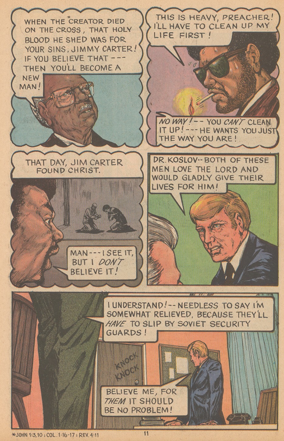 Read online The Crusaders (1974) comic -  Issue #1 - 13