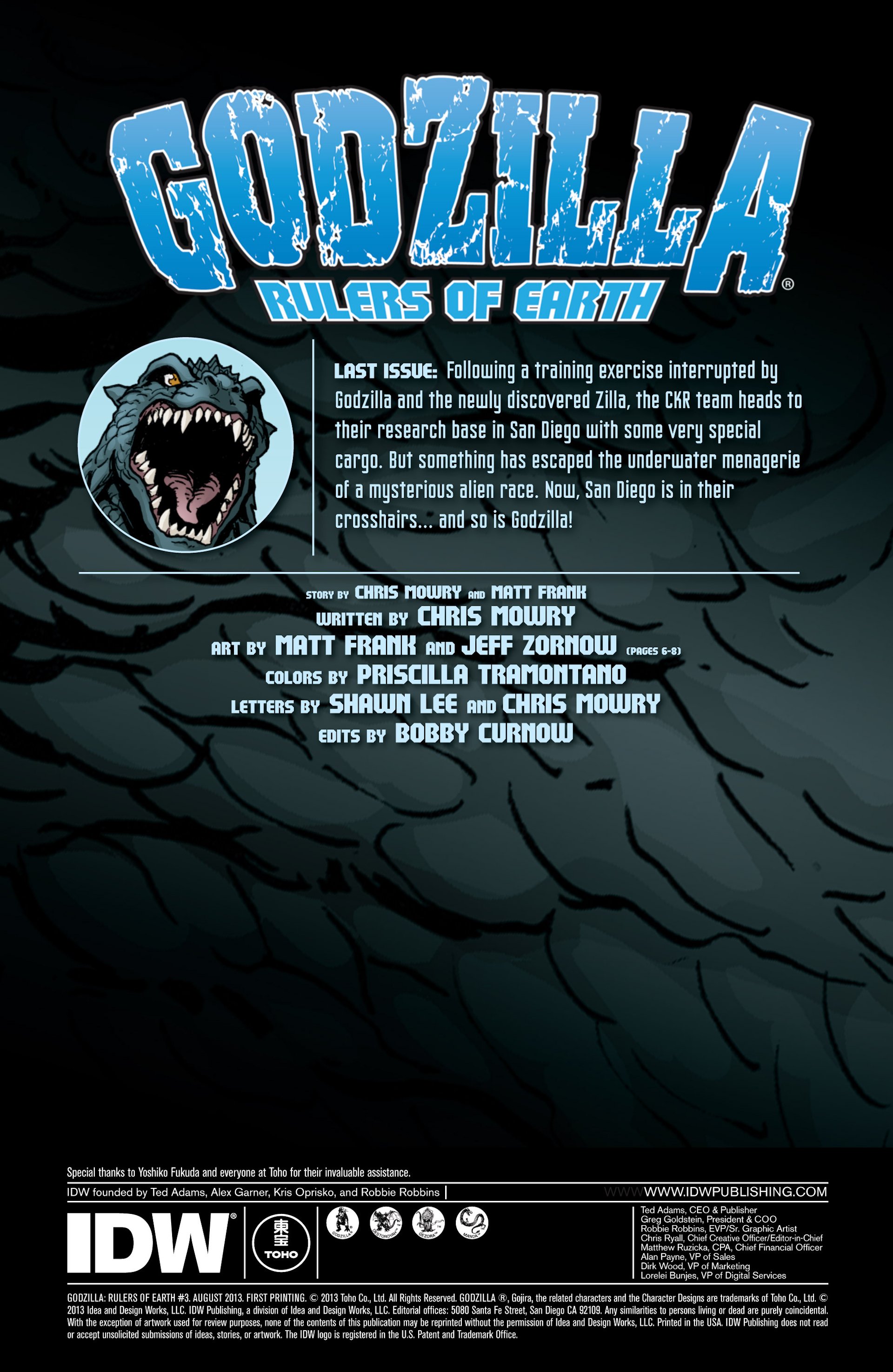 Read online Godzilla: Rulers of Earth comic -  Issue #3 - 5