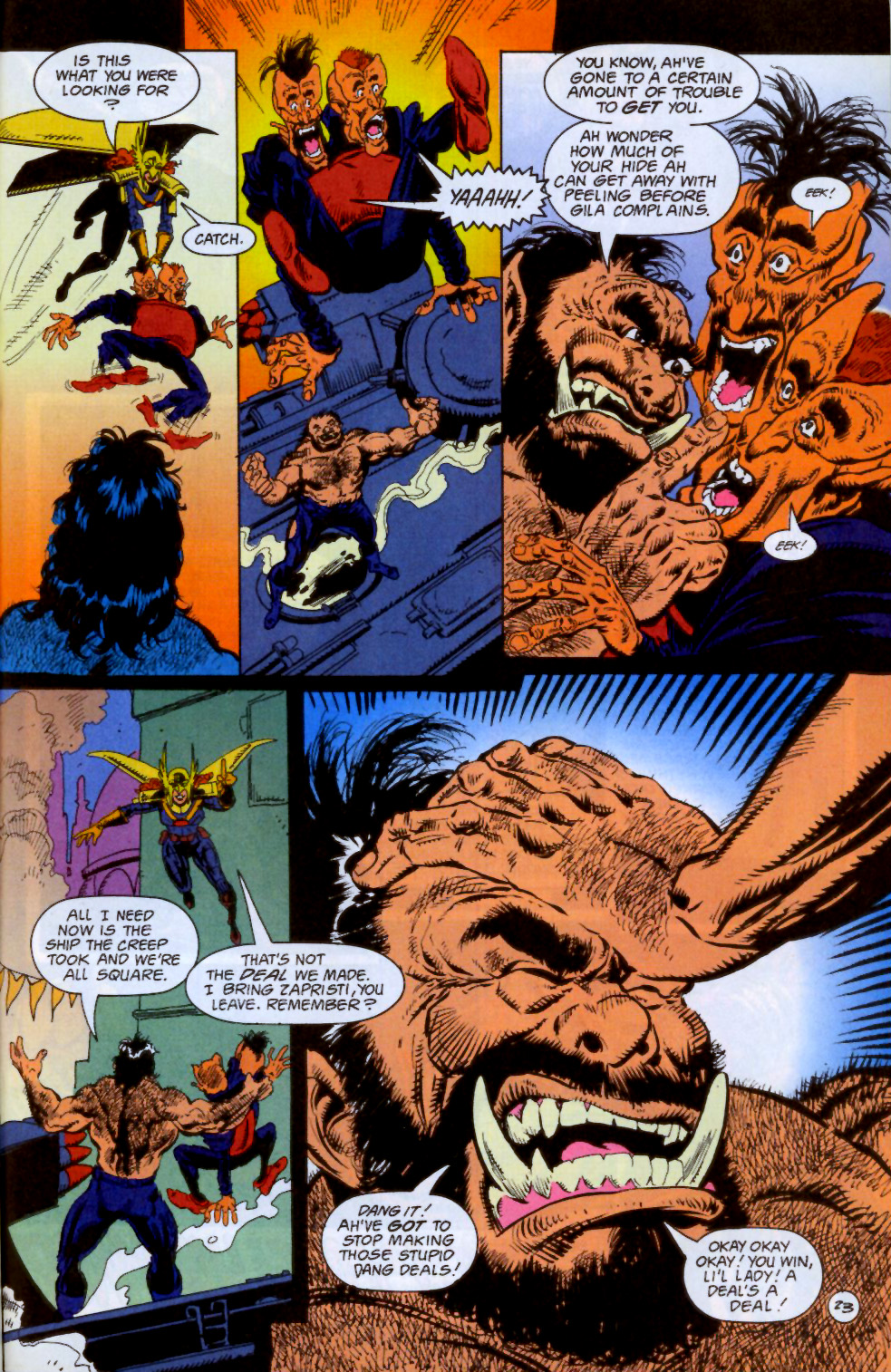 Read online Hawkworld (1990) comic -  Issue #20 - 24