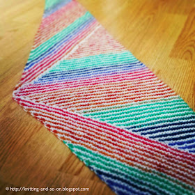 Free Knitting Pattern: Stripes, Stripes & Stripes Scarf