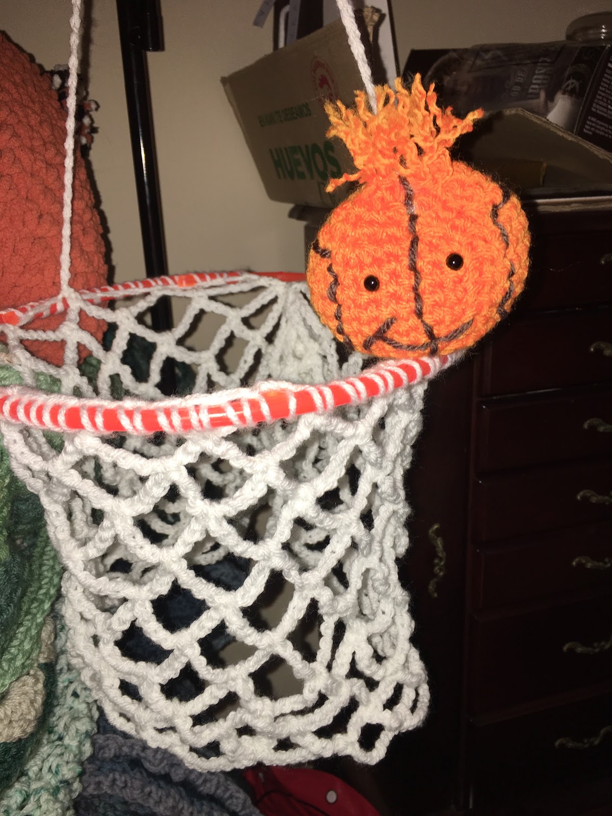The Perfect Stitch... Basketball in a Hoop Costume