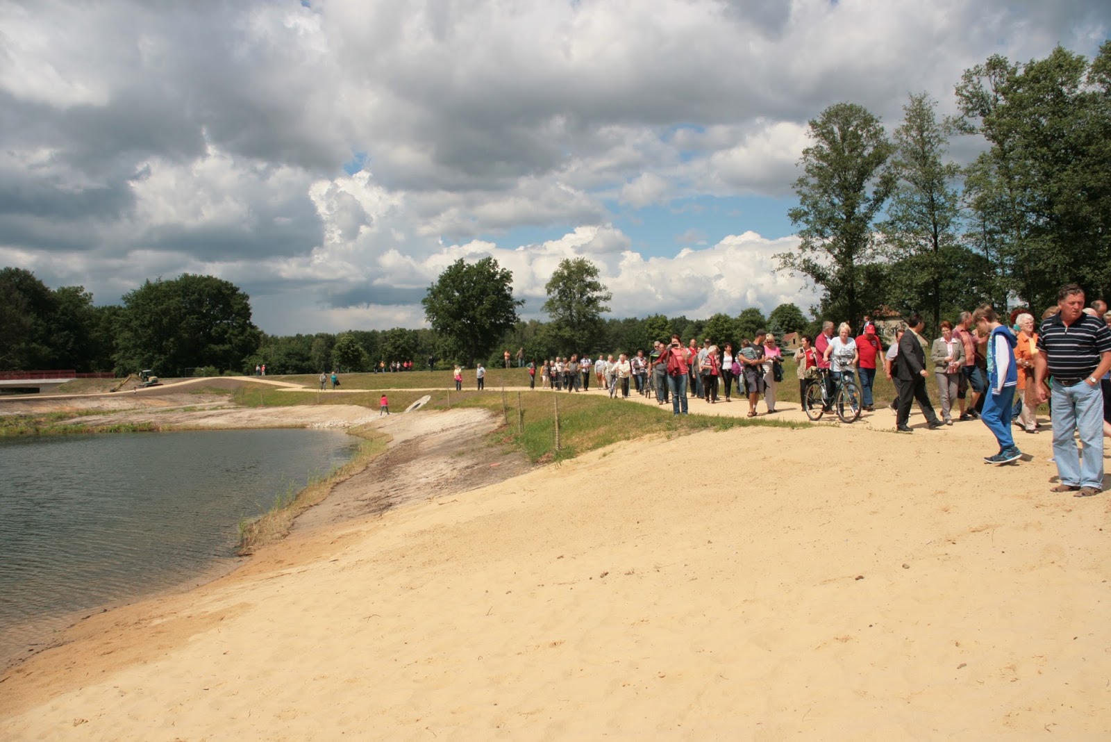 Die Umverlegung des Weißen Schöps Die Einweihung des neuen