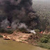 Photos: Nigerian Air Force destroy illegal refineries in Rivers state