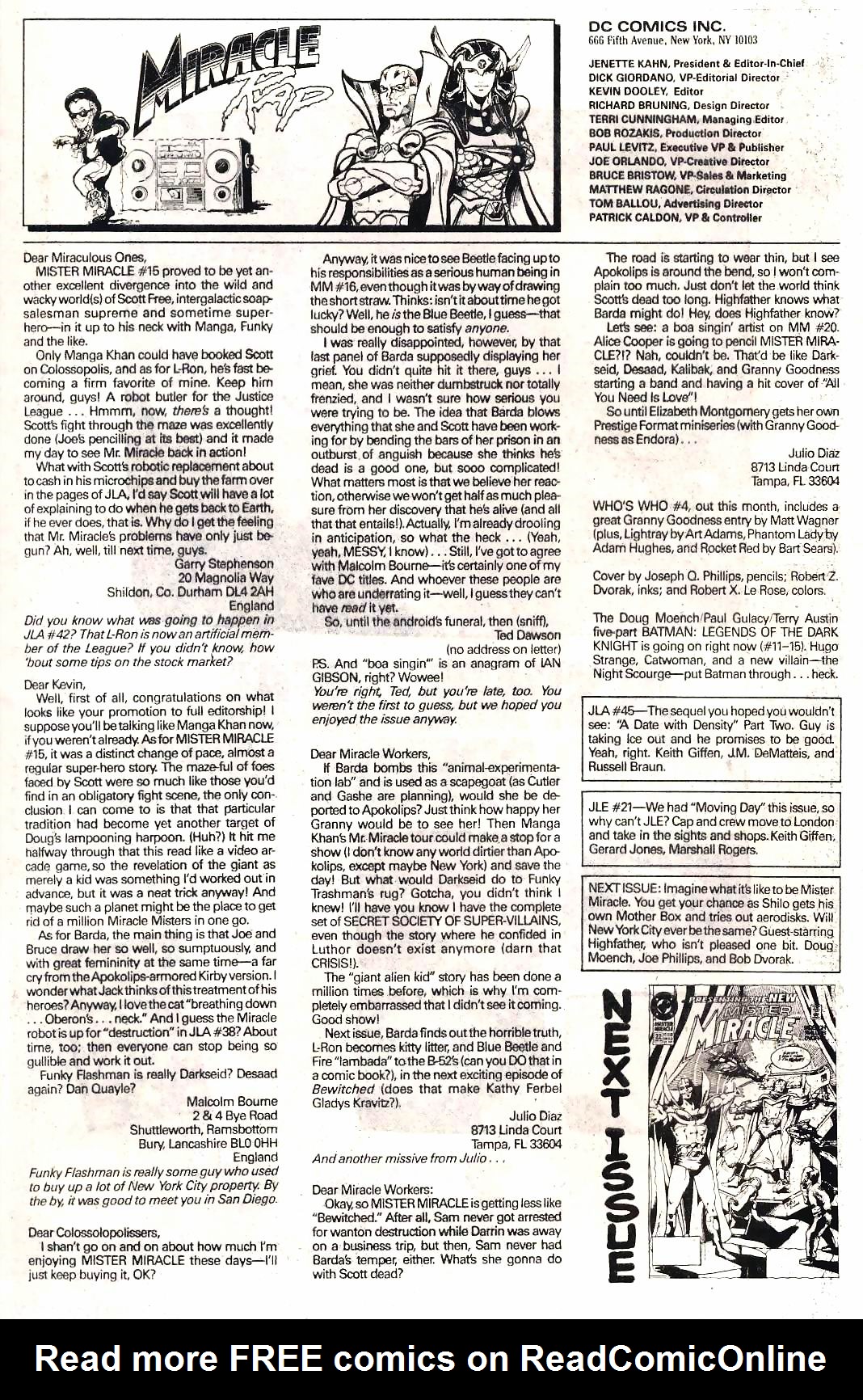 Read online Mister Miracle (1989) comic -  Issue #21 - 24