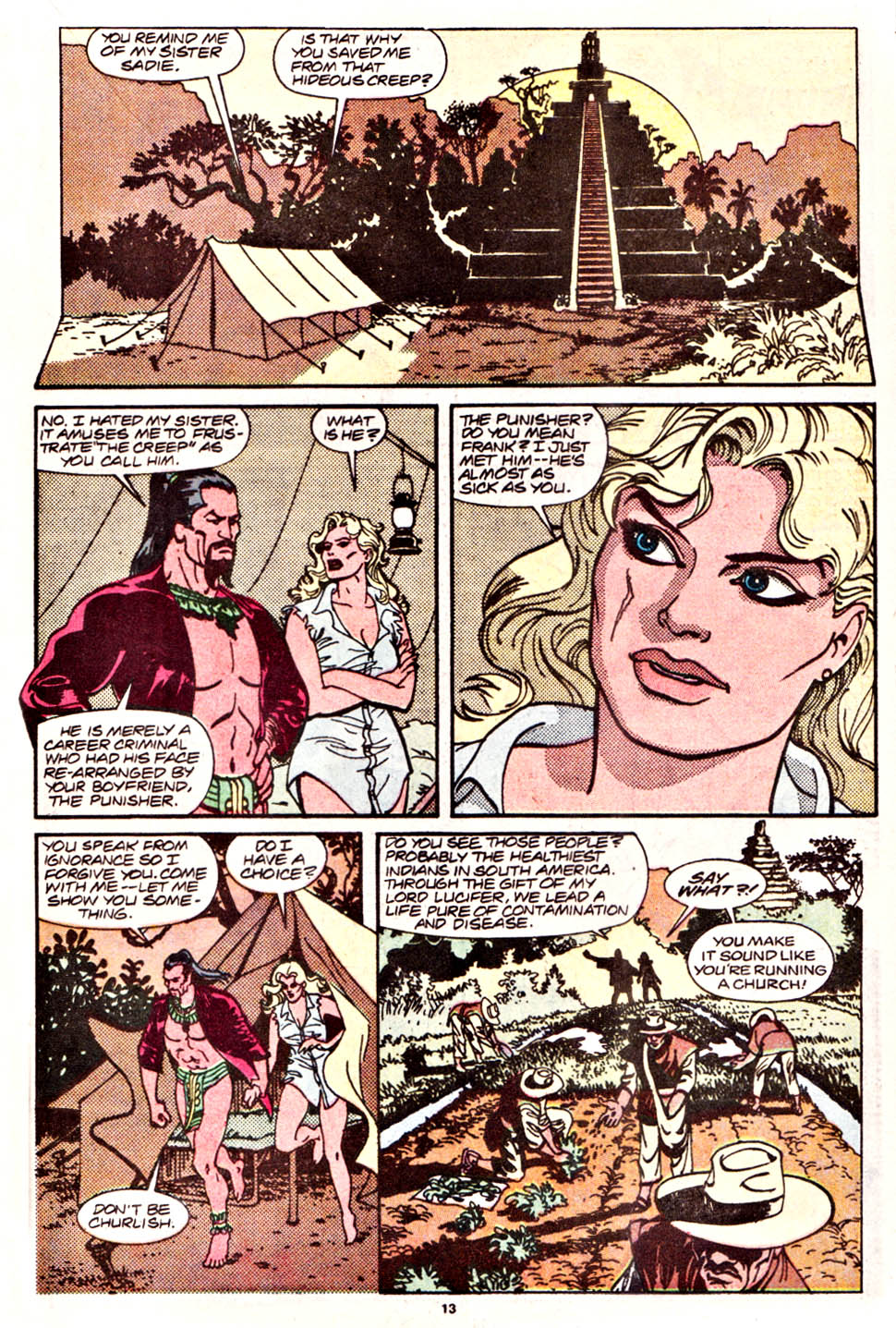The Punisher (1987) Issue #39 - Jigsaw Puzzle #05 #46 - English 11
