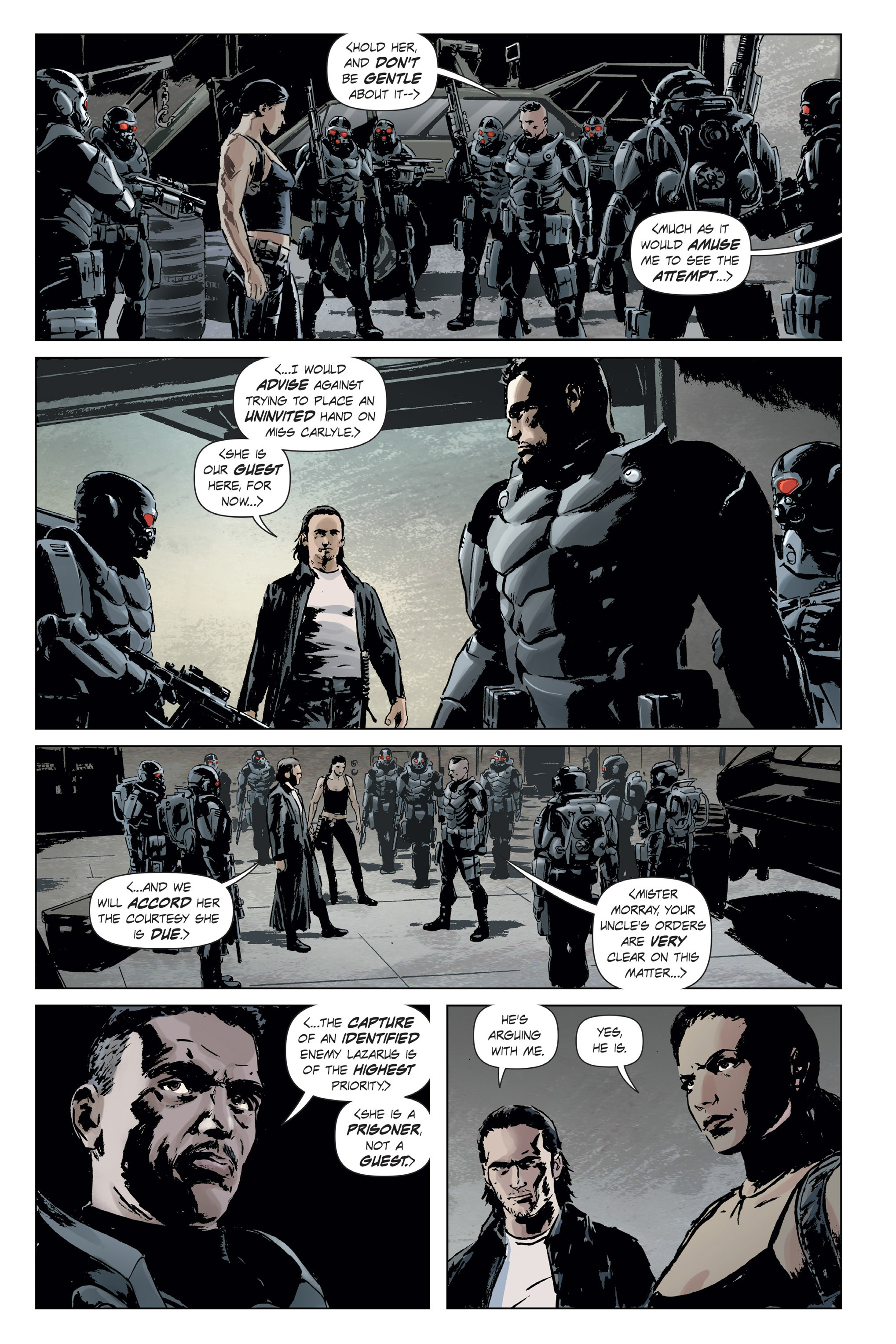 Read online Lazarus (2013) comic -  Issue # _HC 1 - The First Collection - 57