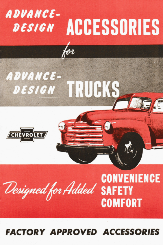 Nostalgia on Wheels: Chevrolet Advanced Design Truck Accessories - 1950