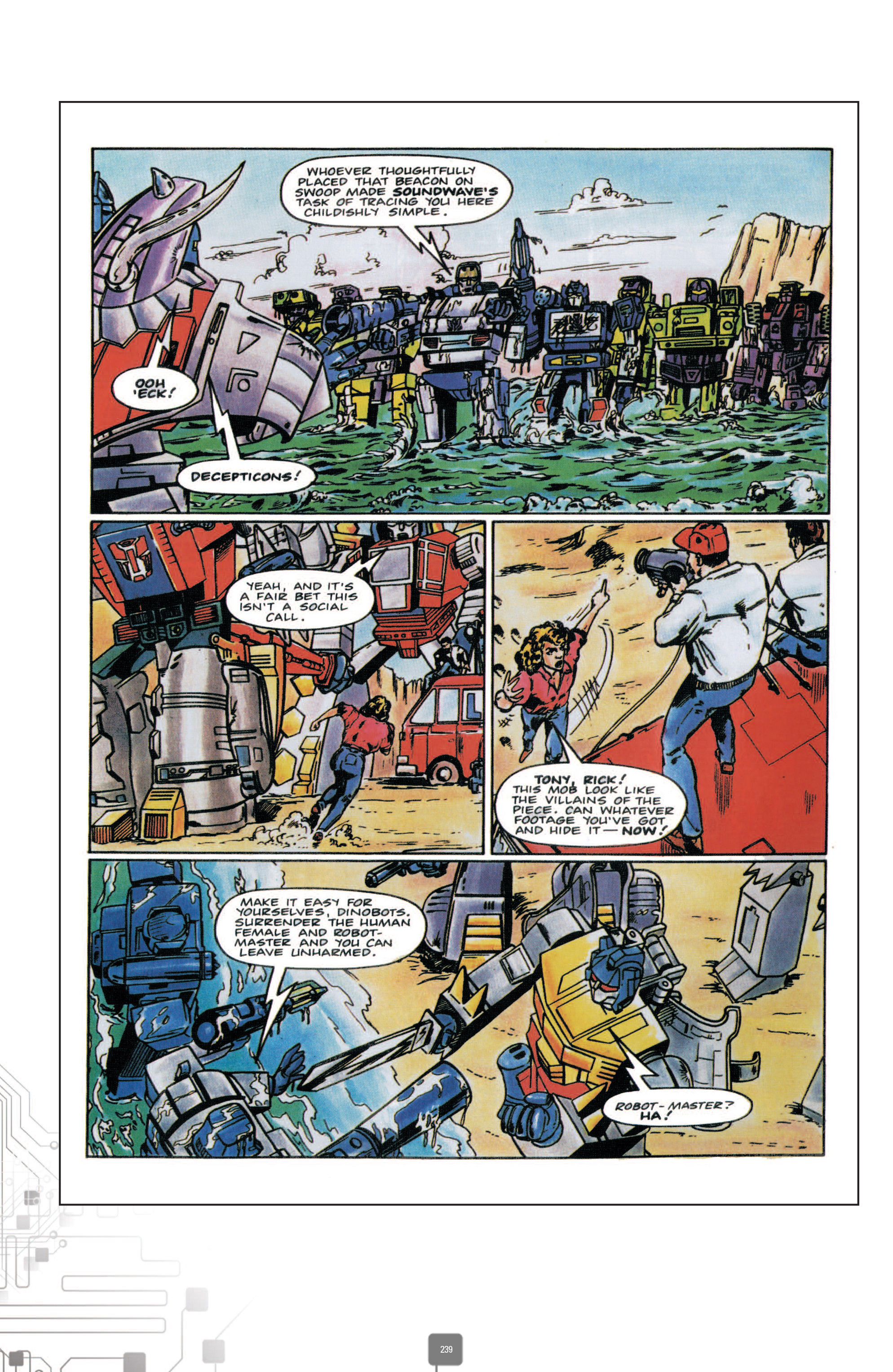 Read online The Transformers Classics UK comic -  Issue # TPB 2 - 240