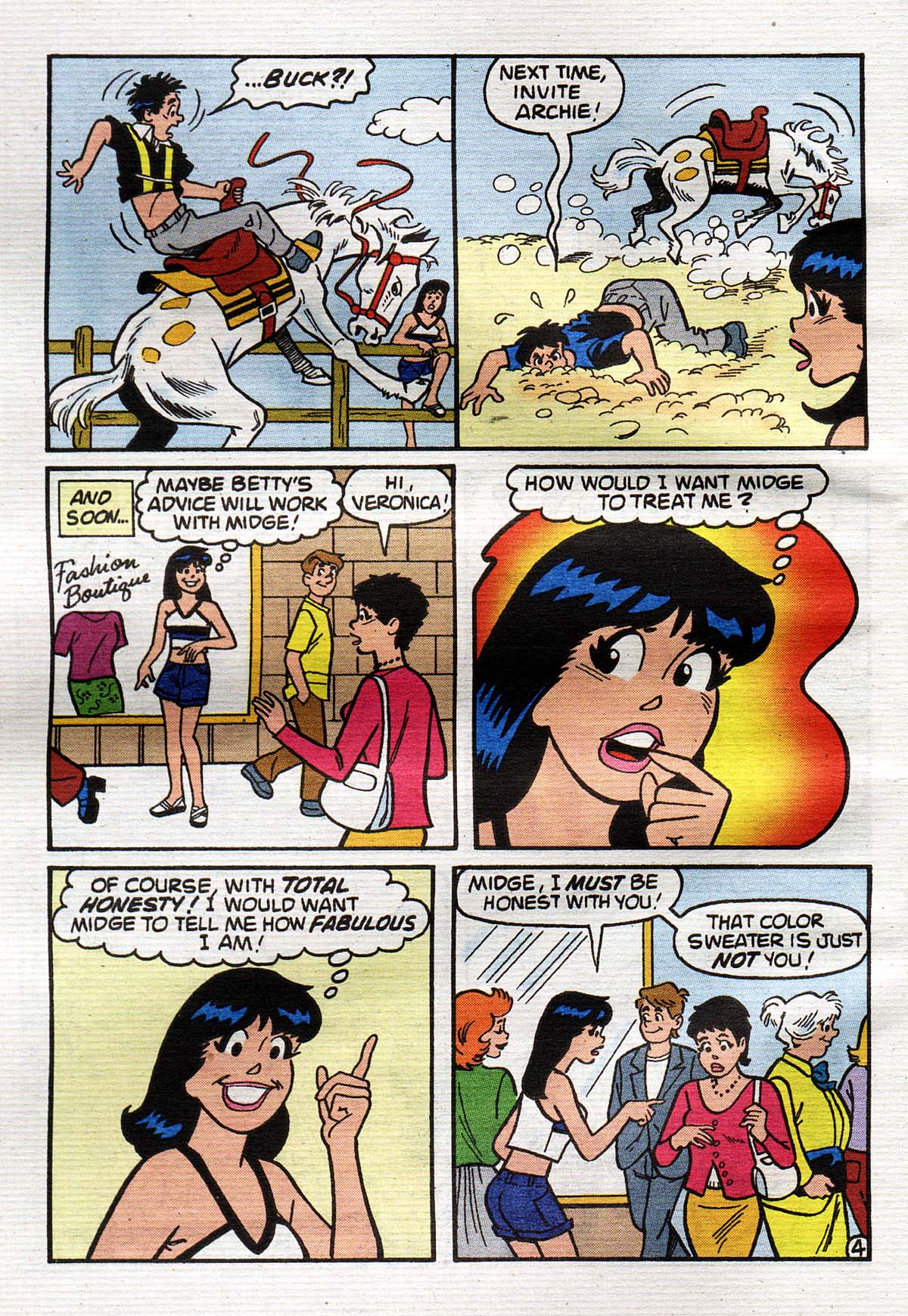Read online Betty and Veronica Digest Magazine comic -  Issue #150 - 14