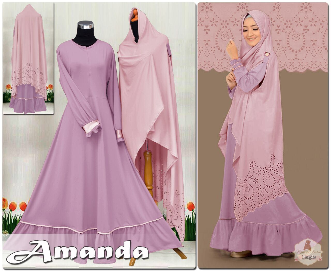 gamis nikah syari mewah 