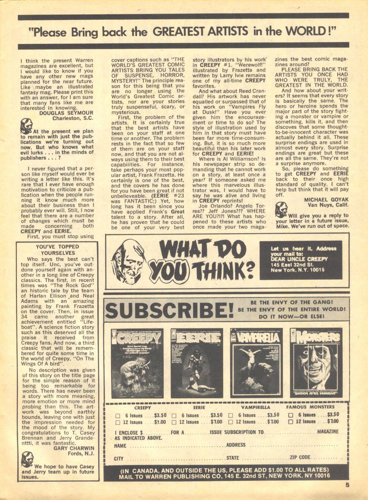 Creepy (1964) Issue #38 #38 - English 5