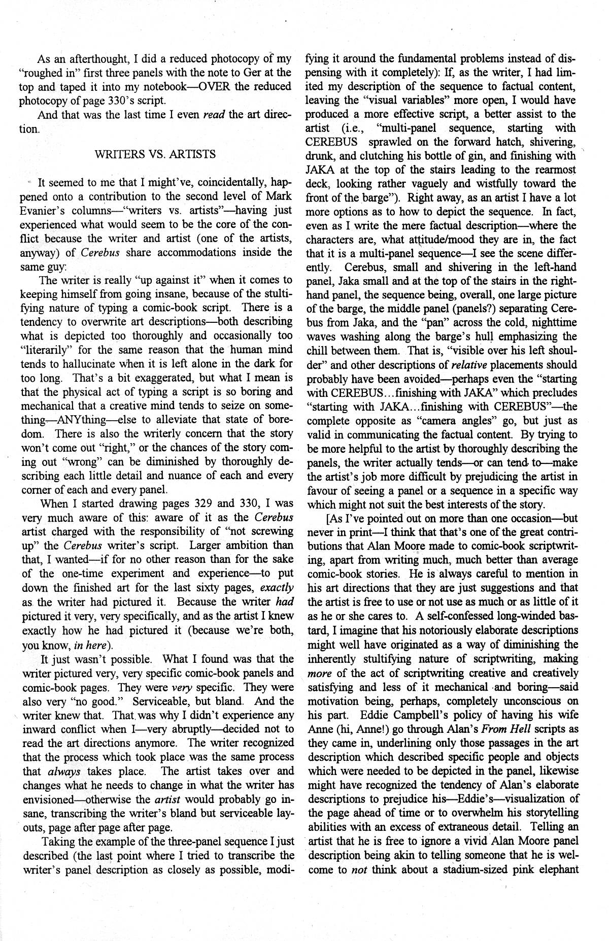 Read online Cerebus comic -  Issue #249 - 26