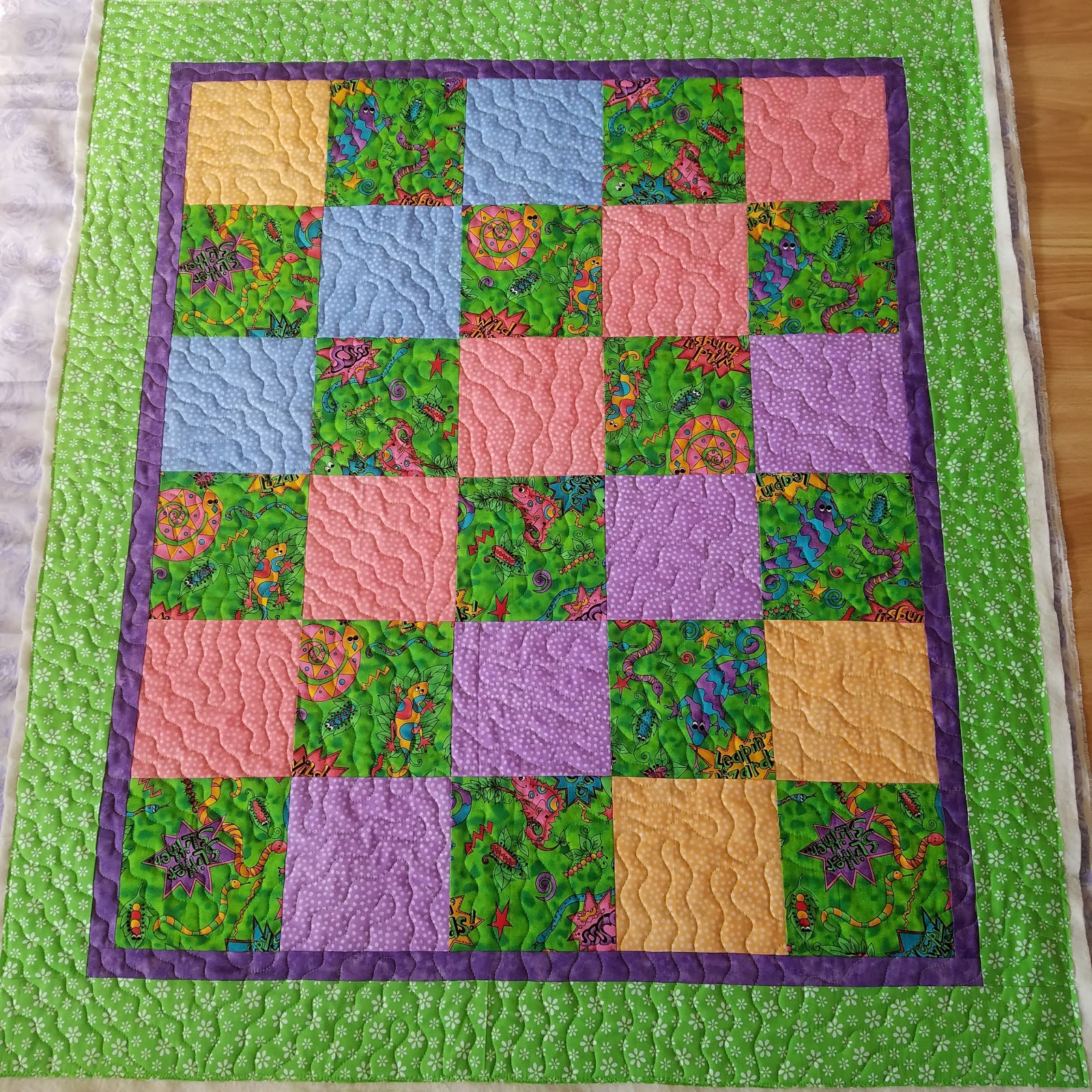 Becca's Crazy Projects Charity Quilting