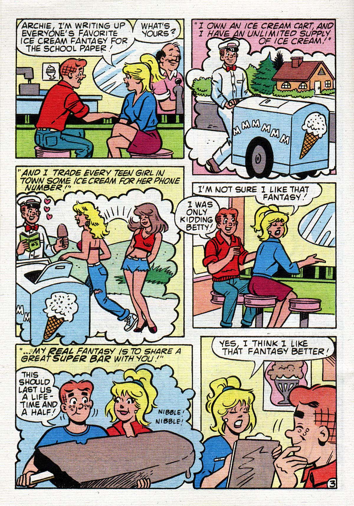 Read online Betty and Veronica Digest Magazine comic -  Issue #54 - 49