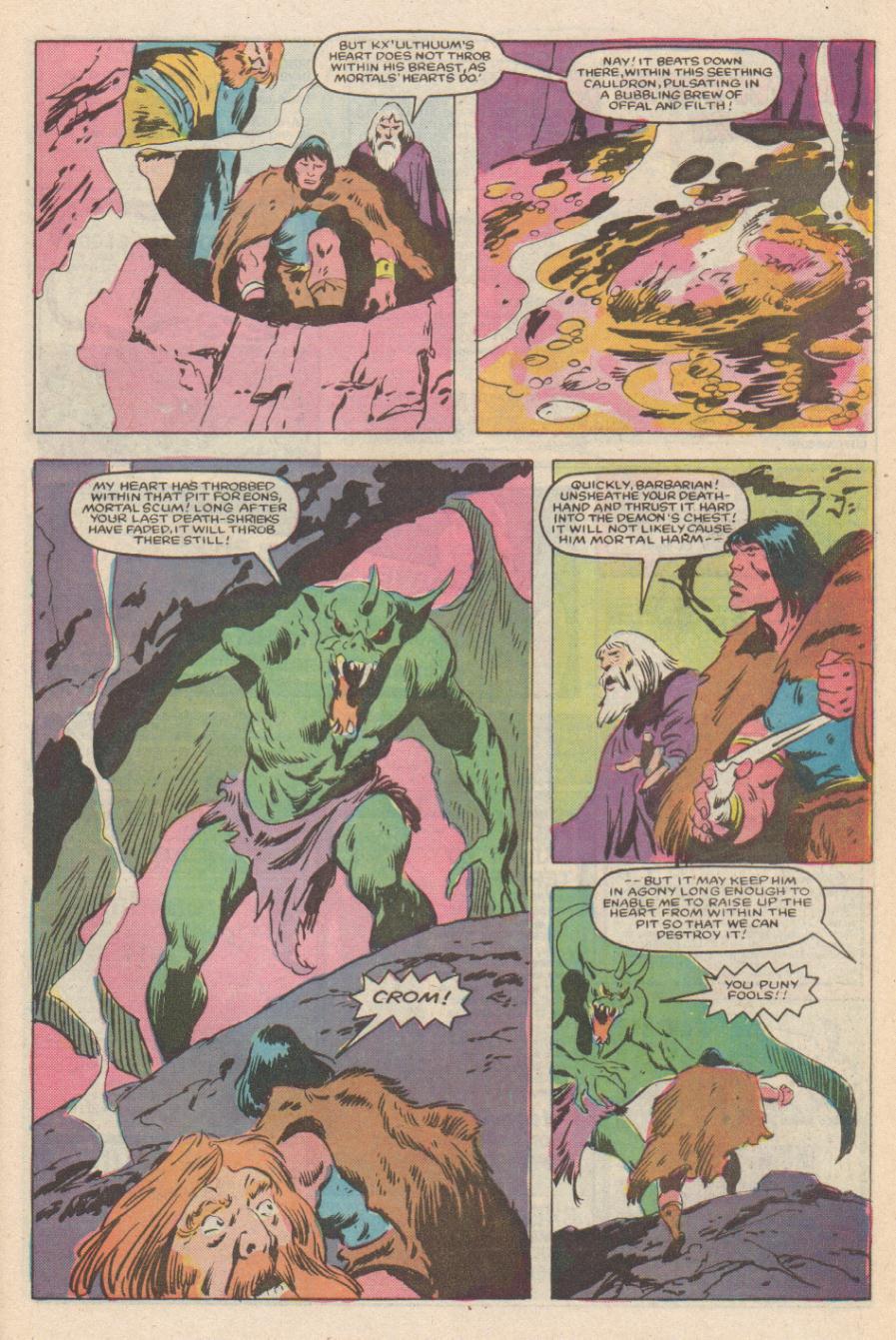 Conan the Barbarian (1970) Issue #170 #182 - English 20