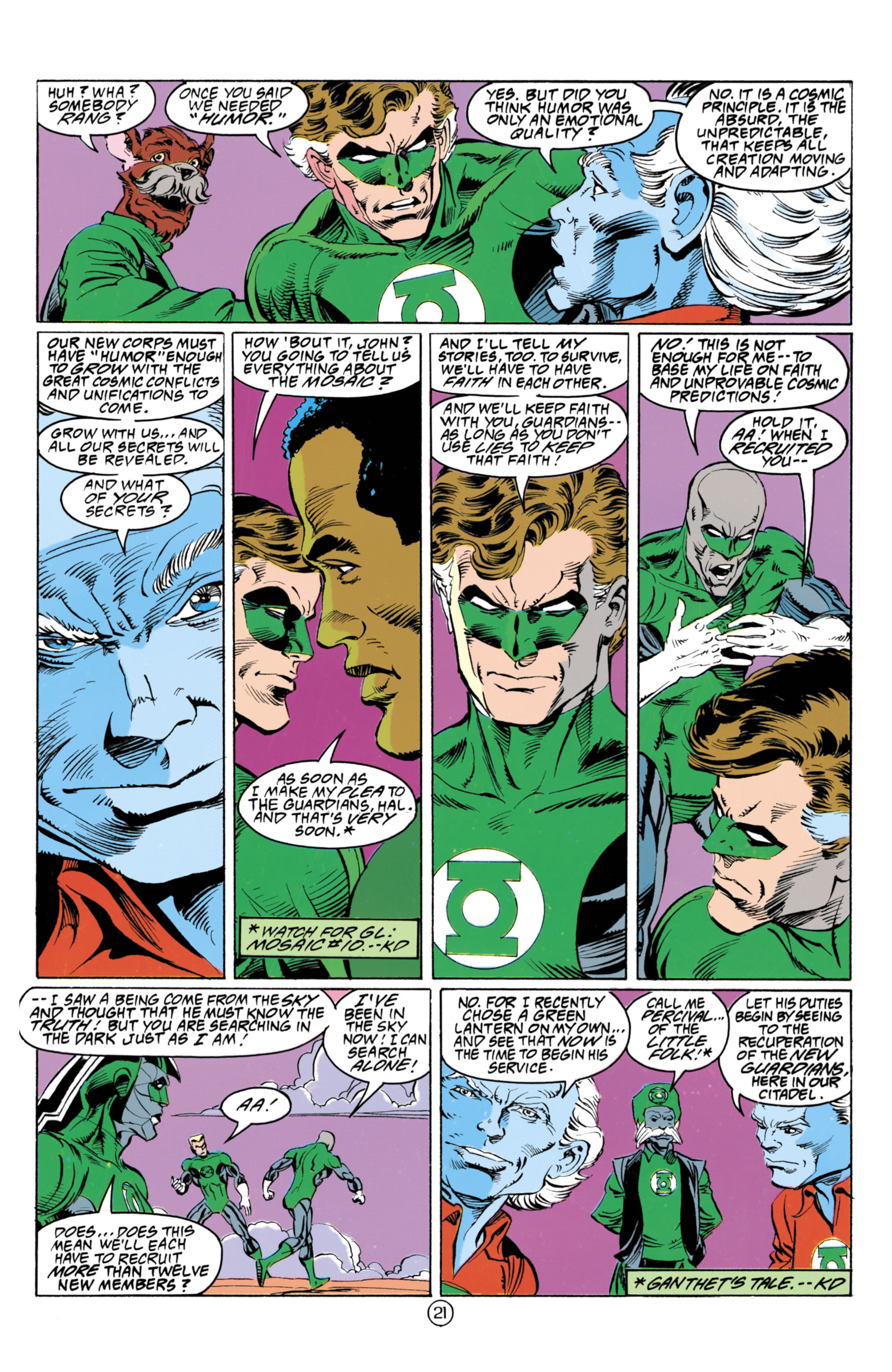 Read online Green Lantern (1990) comic -  Issue #35 - 21