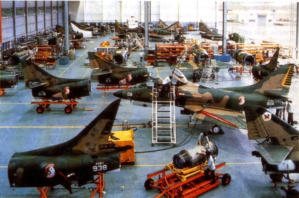 Blog de Aviones de Caza y Ataque ST Aerospace A4SU Super Skyhawk