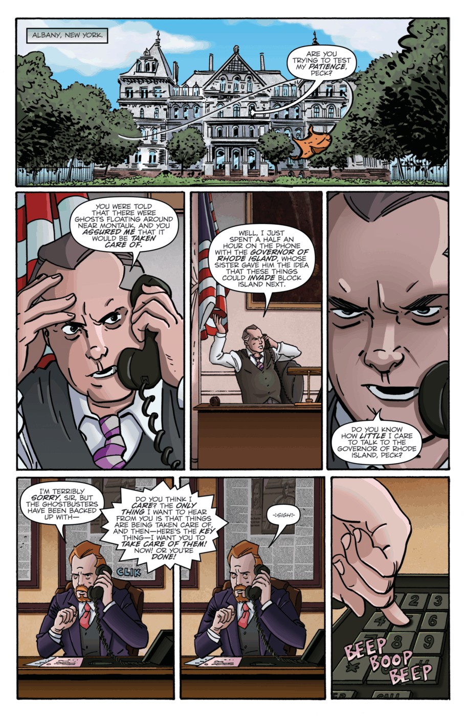 Read online Ghostbusters (2013) comic -  Issue #7 - 4
