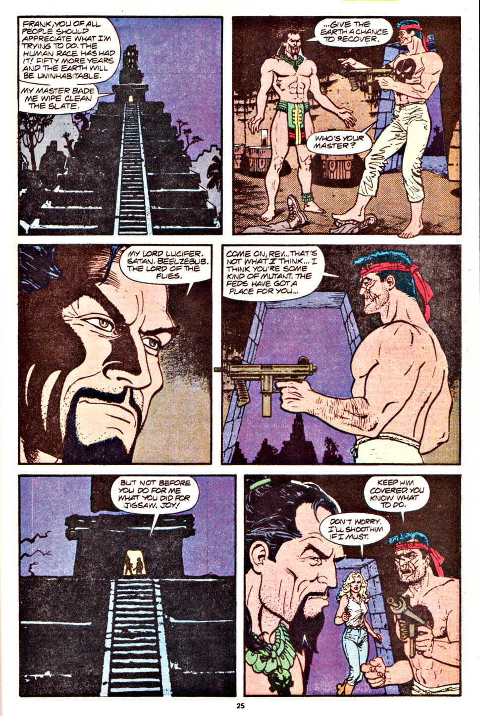 The Punisher (1987) Issue #39 - Jigsaw Puzzle #05 #46 - English 20