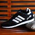 Sepatu Casual Adidas New York Carlos Hitam Putih [NYC-002]