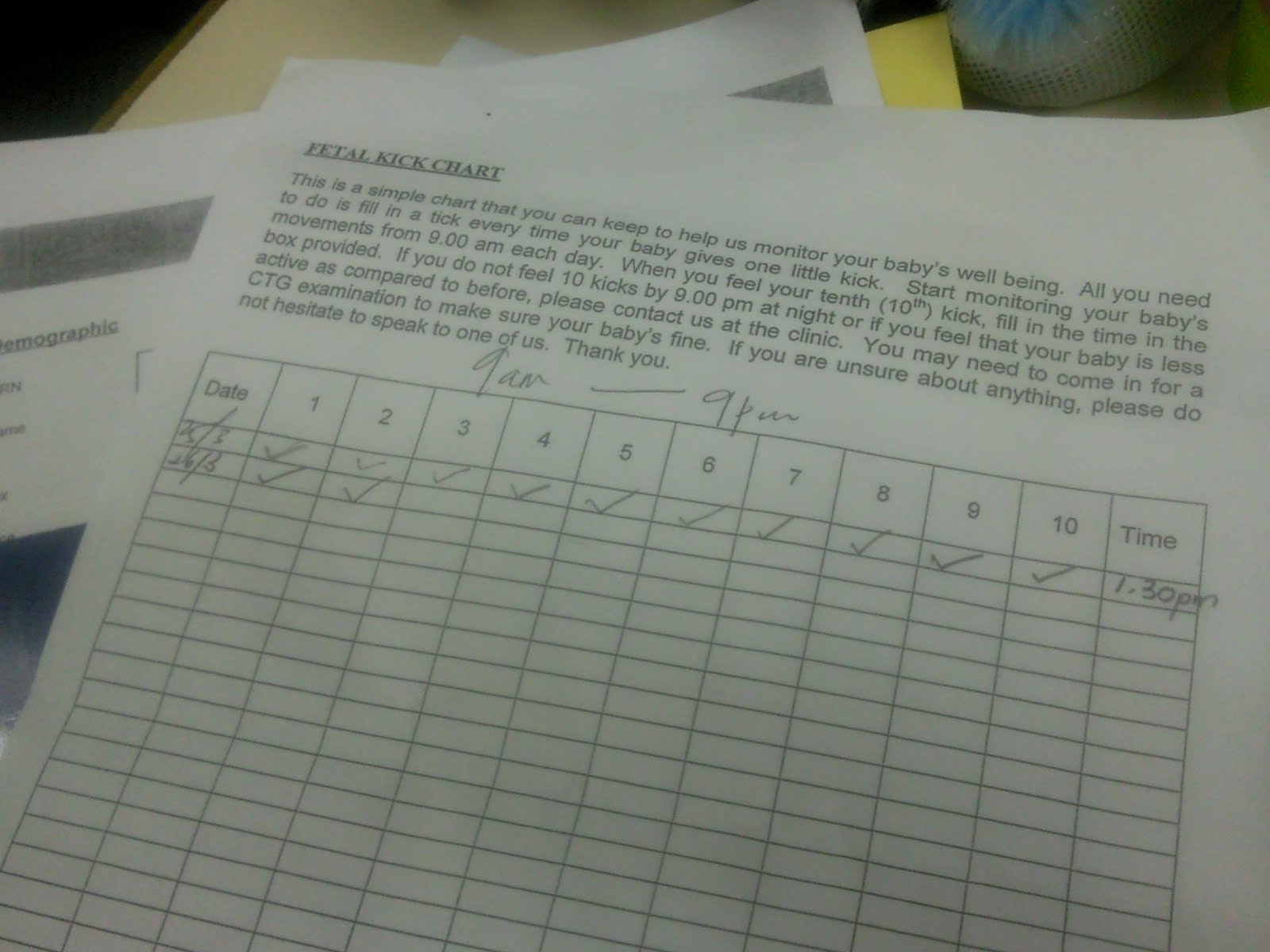 it s simply me march 2012 fetal kick chart pdf