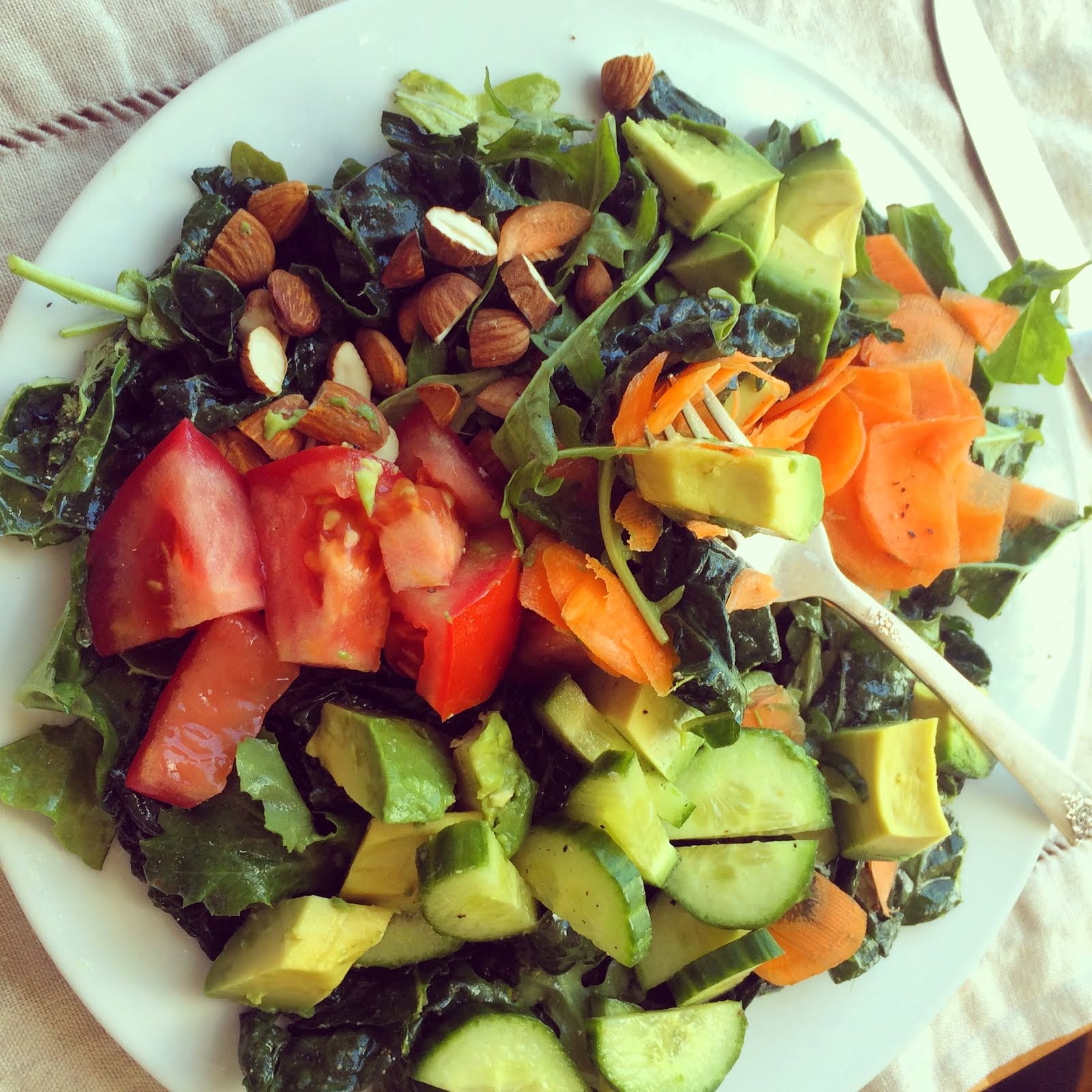 What's Margot Making Lunch a la The Plant how to Make Dino Kale
