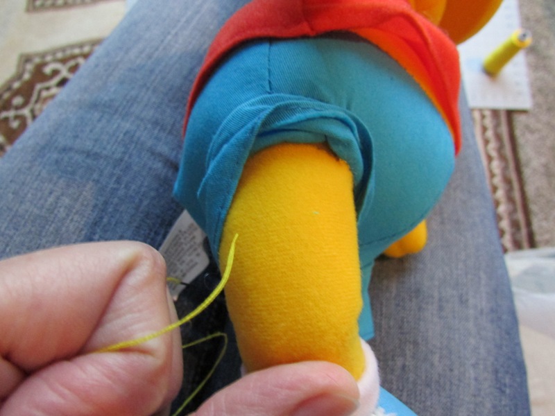 Create Kids Couture How to Repair a Stuffed Animal with Needle and Thread