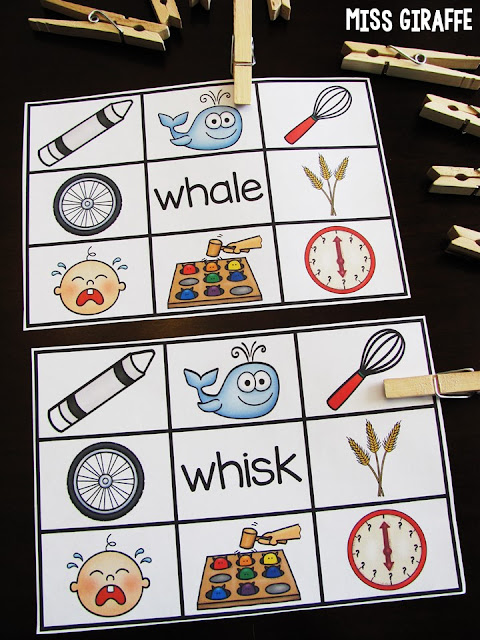 Digraphs clip cards and other fun activities for teaching digraphs ch th sh wh qu and ph!