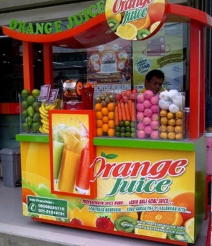 √ 21 Model Gerobak Jus Buah Modern yang Kekinian Versi Terbaru Calon