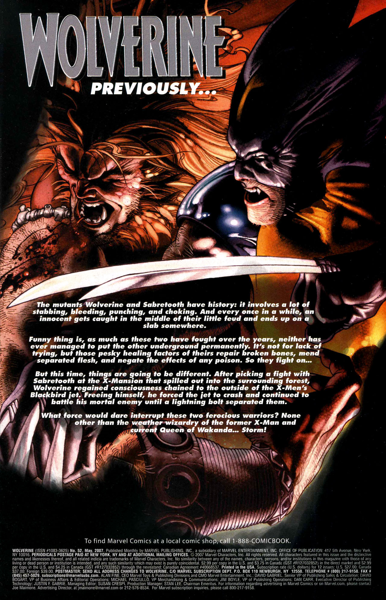 Wolverine (2003) Issue #52 #54 - English 2