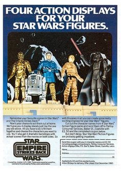 Retro Ad For Action Display Stands